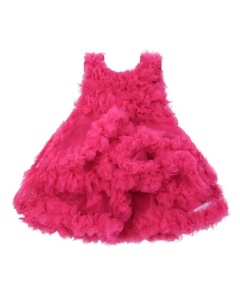 HnH Marketing Turkish Sultan Frill Fairy Fancy Frock For Women-Red-12-13 Years