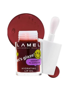 Lamel Moisturizing LET'S Glaze Lip Oil - Chocolate Cookies 404