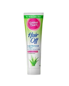 Golden Pearl Hair Off Hair Removal Cream - Aloe Vera 120g