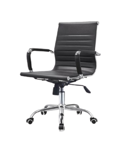 Eager Enterprise Low Back Swivel Rotary Modern Office Chair Black