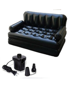 Easy Shop 5-In-1 Sofa Bed Black
