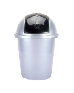 Easy Shop Fiber 50 Ltr Garbage Dustbin with Puch Flap