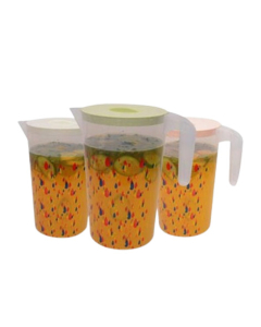Easy Shop Fiber Plastic Water and Juice Jugs Set