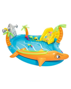 Easy Shop Inflatable Fish Swimming Pool For Kids