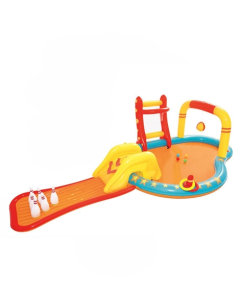 Easy Shop Inflatable Slide Swimming Pool For Kids