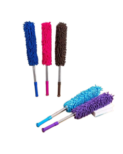 Easy Shop Microfiber Dusting Stick with Washable Cloth