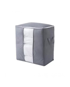 Easy Shop Foldable Laundry Storage Bag Gray