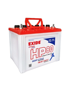 Exide Deep Cycle 50Ah 12V Heavy Duty Battery (HP-80)