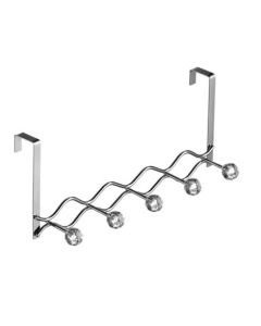 Premier Home Over Door Diamantes 5 Hook Hanger (509682)