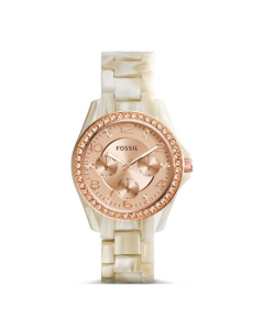 Fossil Riley Multifunction Women's Watch Rose Gold (ES3579)