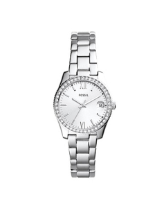 Fossil Scarlette Mini Three-Hand Women's Watch Silver (ES4317)