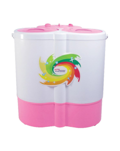 Gaba National Top Load Twin Tub Baby Washing Machine (GNW-95023)-Pink
