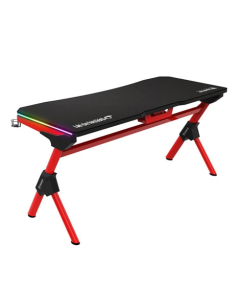 Gamdias Daedalus M1 RGB Gaming Desk Black/Red