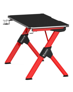 Gamdias Daedalus M2 RGB Gaming Desk Black/Red