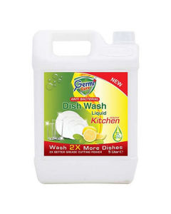 Germi Cure Antibacterial Dish Wash Liquid - Lemon 5ltr
