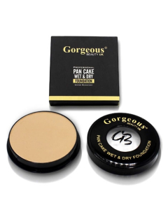 Gorgeous Pancake Wet & Dry Foundation Light Beige (03)