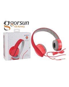 Gorsun Gaming Over-Ear Headphone Red (GS-A7003)