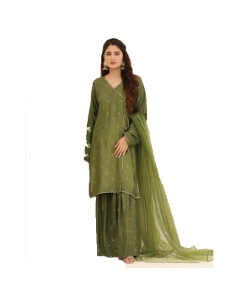 Bana's Attire Private Limited ALARA 4 Cotton Silk Shirt-Medium