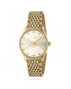 Gucci G-Timeless Slim Bee Women's Watch Gold (YA1264155)
