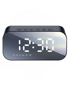 Havit Digital Alarm Clock Wireless Speaker Black (M3)