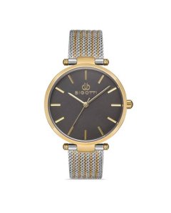 Bigotti Stainless Steel Women's Watch Two Tone (BG.1.10342-5)