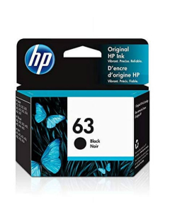 HP 63 Black Ink Cartridge (F6U62AN)