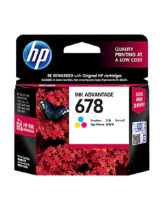 HP 678 Tri-Color Ink Advantage Cartridge