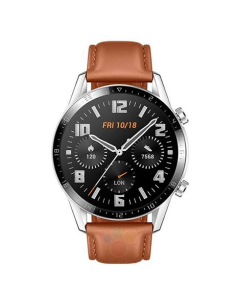 Huawei Watch GT 2 Leather Smartwatch Brown
