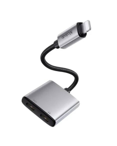 Mcdodo 2 In 1 Lightning To Lightning and Audio Adapter Cable (CA-5560)