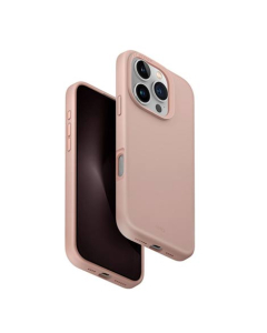 Uniq Lino Hue MagClick Magsafe Phone Case For iPhone 16 Pro Pink