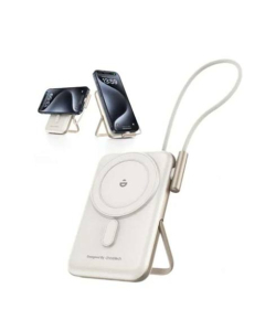 Choetech 20W 10000mah MagSafe Powerbank With USB-C Cable and Power Display White (B735)