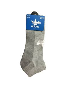 Adidas Performance Trainer Socks Low Rise Grey - 2 Pair Set