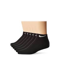NIKE Performance Cushion Low Rise Socks Black - 2 Pair Set