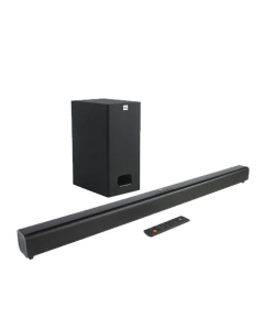 JBL Bar 2.1 Channel Soundbar with Wired Subwoofer Black (SB130)