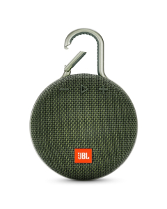 JBL Clip 3 Waterproof Portable Bluetooth Speaker Forest Green