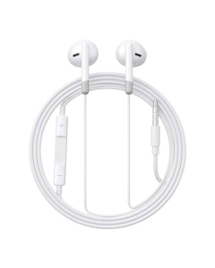 Joyroom Half In-Ear Wired Earphones - White (JR-EW01)