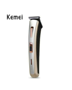 Kemei Electric Hair Trimmer & Clipper - Silver (KM-5117)