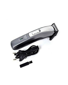Kemei Professional Hair Clipper - Silver (KM-2512)