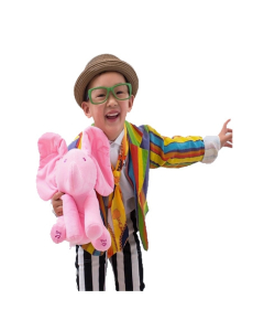 Kinder Kollection Play Music Elephant Toy - Pink