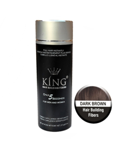 King Hair Building Fiber Dark Brown - 27.5g