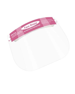 Limelite Care Reusable Premium Face Shield Pink (Pack of 2)