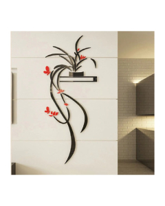 LookNBuy Flower Acrylic Wall Art (0079)