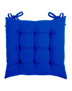 Maguari Cotton Chair Pads Dark Blue