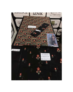Mehakmall Brand Bareezy Embroidery Lawn 2 Piece (0017)