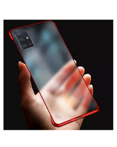MISC Luxury Frameless Red Case For Galaxy A51