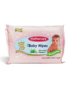 Mothercare Baby Wipes Pink - 25 Pcs
