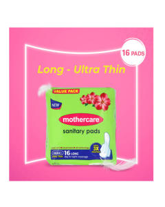 Mothercare Ultra Thin 16 Long Sanitary Pads