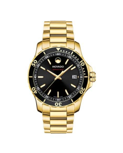 Movado Series 800 Stainless Steel Men's Watch Yellow (2600145)