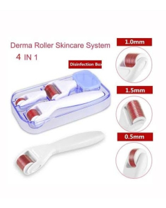 Muzamil Store 4 in 1 Derma Roller Micro Needles Set