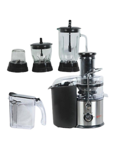 National Gold 4 In 1 Juicer Blender and Grinder - Black (NG-2015)